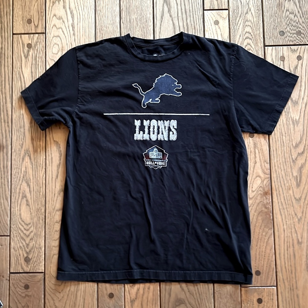 NFL Black Vintage Detroit Lions Sanders 20 T-shirt. Size XL. Good condition.
